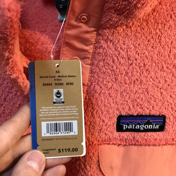 Patagonia Women’s Re-tool Snap T: Spiced Coral - Picture 3 of 5